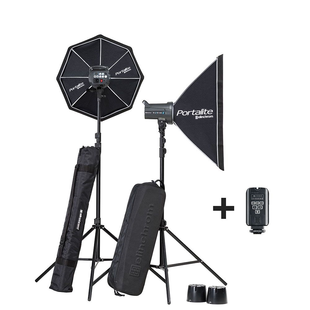 ELINCHROM D-LITE RX4 SOFTBOX TO GO SET