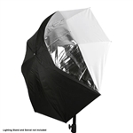 XLITE 110CM 2 IN 1 TRANSLUCENT / WHITE UMBRELLA