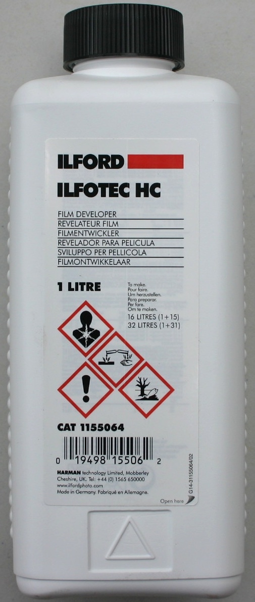 ILFORD ILFOTEC HC FILM DEVELOPER 1 LITRE