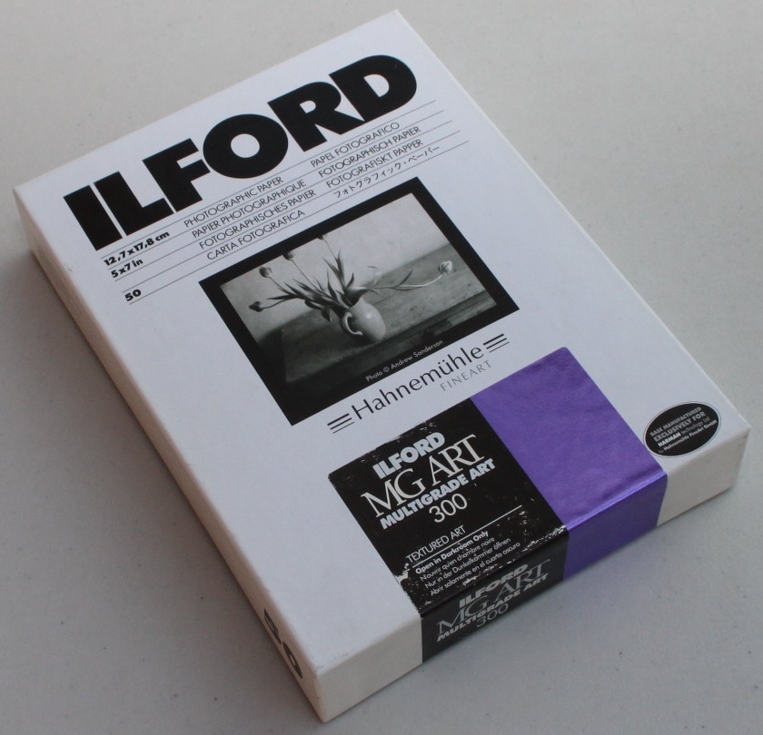 ILFORD MG ART 300 12.7 X 17.8CM ( 5 x 7" ) 50PKT