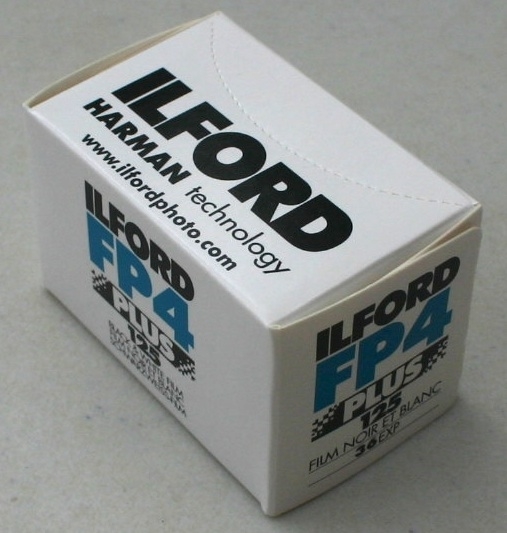 ILFORD FP4 PLUS 125 BLACK & WHITE 35MM FILM 36 EXPOSURES