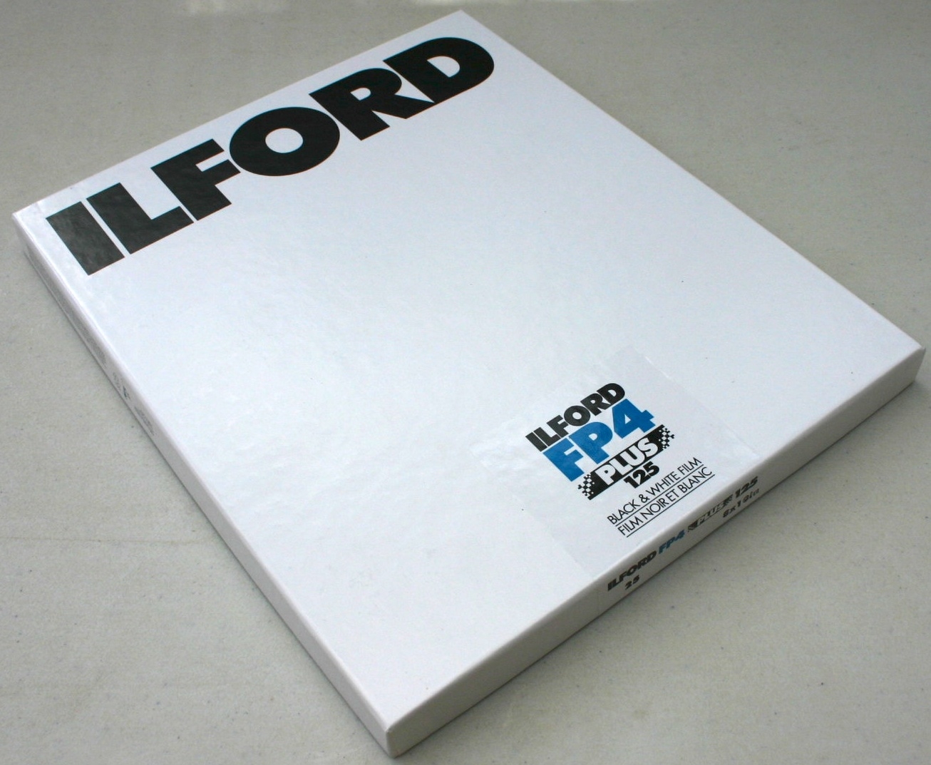 ILFORD FP4 8X10" 25 SHEET FILM