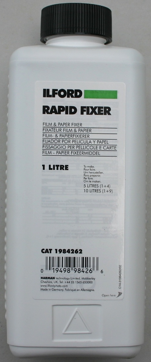 ILFORD HYPAM RAPID FIXER FOR FILM & PAPER 1 LITRE