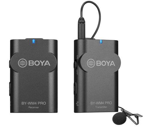 BOYA BY-WM4 PRO WIRELESS MICROPHONE SYSTEM