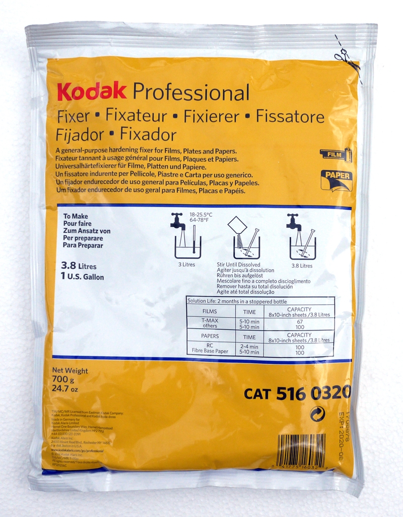 KODAK  FIXER FILM & PAPER PWD 3.8 LITRE