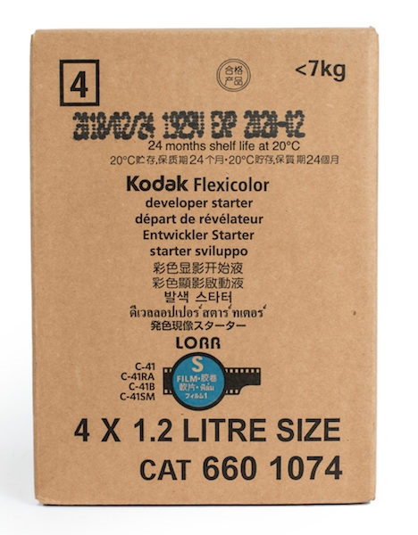 KODAK FLEXICOLOR C41 DEVELOPER STARTER 4 X 1.2L