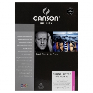 CANSON INFINITY LUSTRE PREMIUM RC 310GSM A4 25PKT