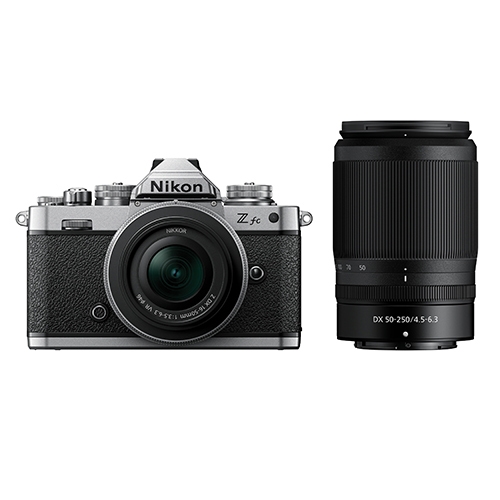 NIKON Z FC SILVER 16-50mm / 50-250MM VR KIT