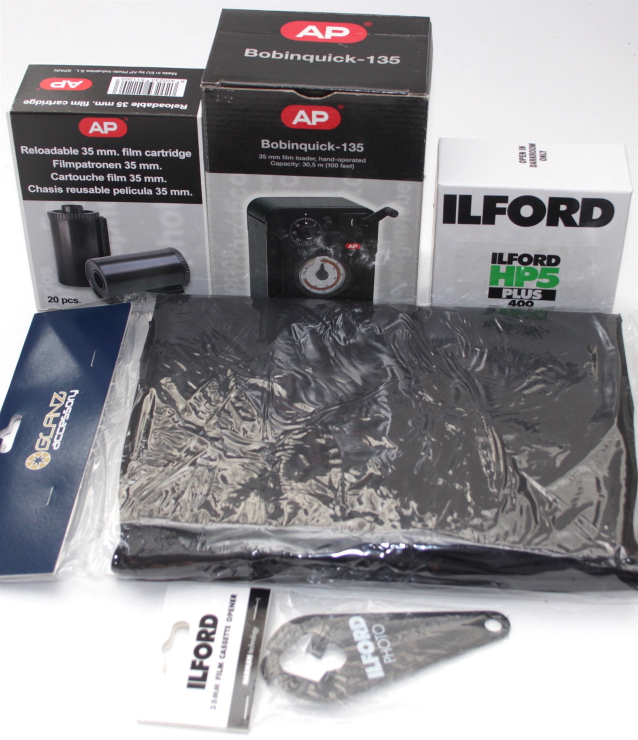 BULK FILM AP LOADER WITH ILFORD HP5 KIT