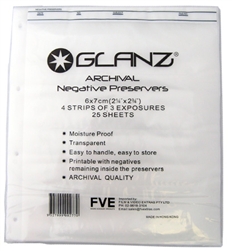 GLANZ 120 NEGATIVE FILE 25 PKT