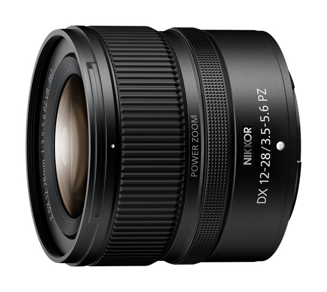 NIKON Z DX 12-28MM F3.5-5.6 PZ VR BLACK LENS