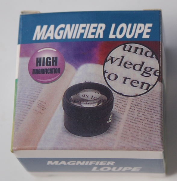 GERMAN MADE MAGNIFIER LOUPE 30X