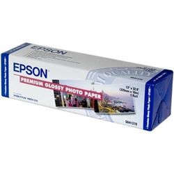 EPSON PREMIUM GLOSSY PHOTO PAPER 255GSM 329MM 10M ROLL