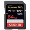 SANDISK EXTREME PRO SDXC 64GB 170MB/S R, 90MB/S W