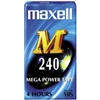 MAXELL VHS TAPE E-240 MINUTE