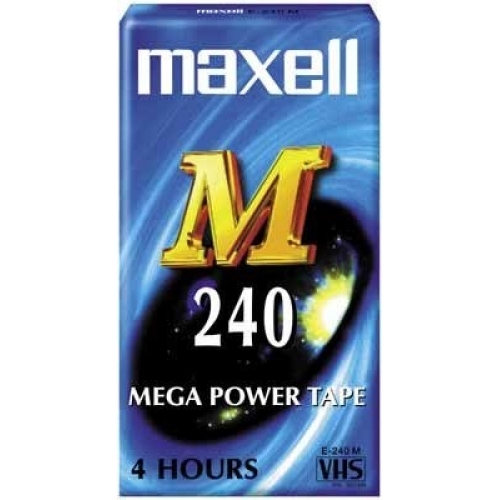 MAXELL VHS TAPE E-240 MINUTE